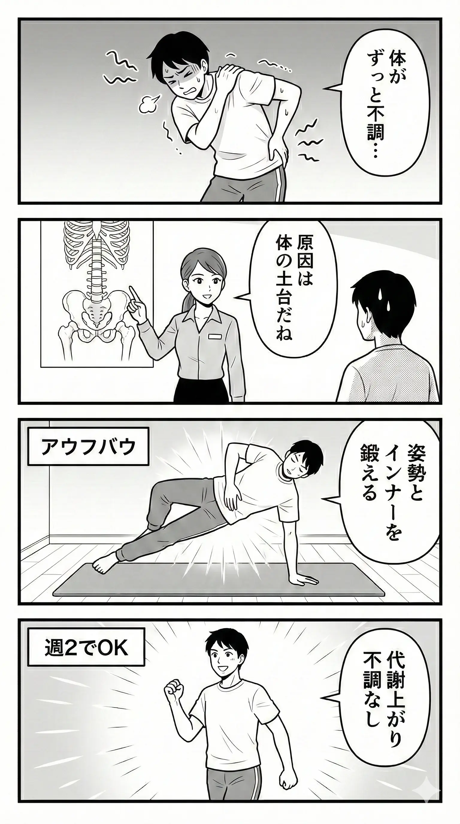 アウフ-バウ-4コマ