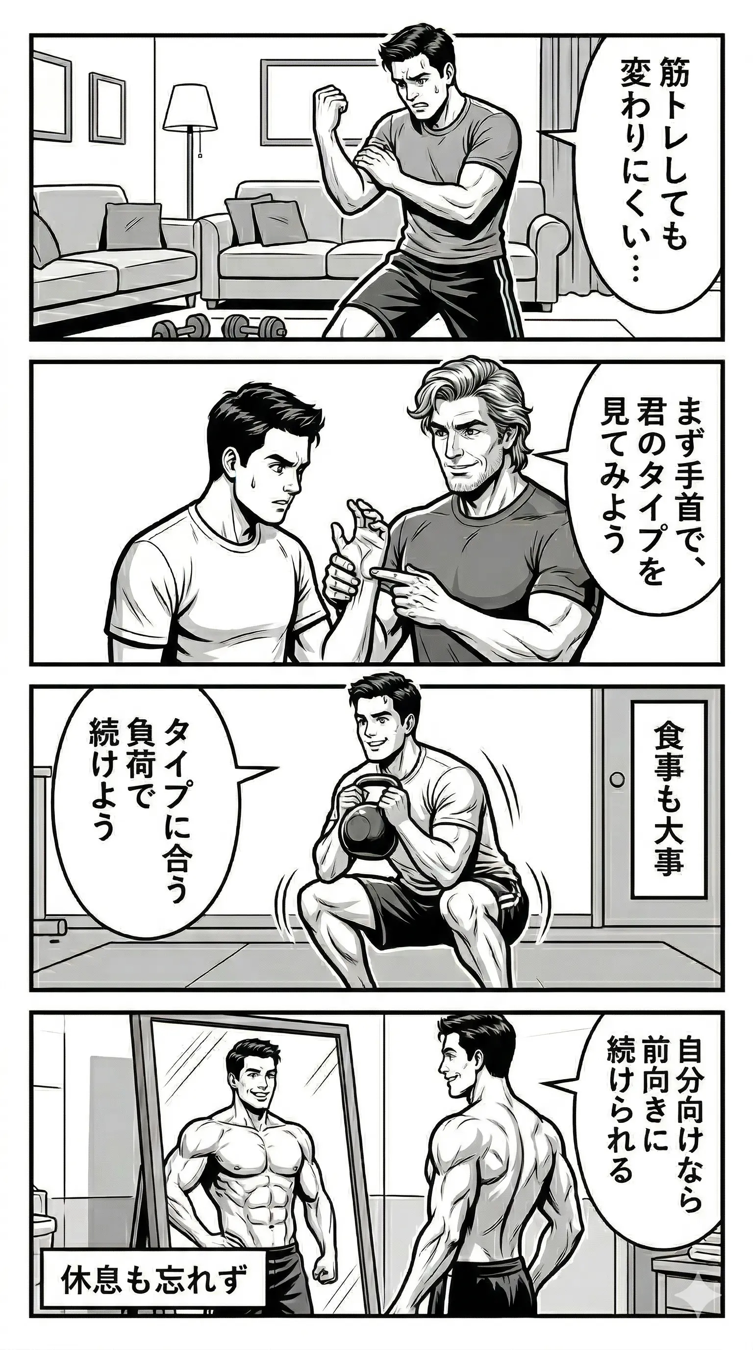 筋肉のつきやすさ診断